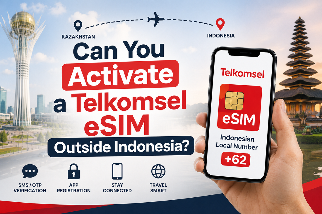 Can You Activate a Telkomsel eSIM Outside Indonesia?