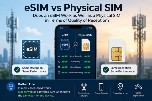 Does an eSIM Work as Well as a Physical SIM for Reception?