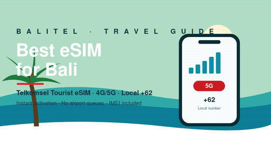 Best eSIM for Bali (2026): The Complete Guide for Tourists - Balitel