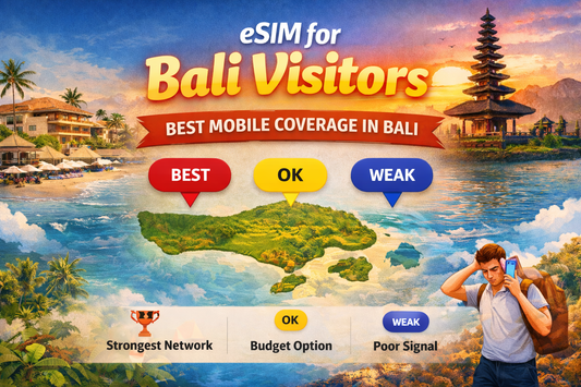 best local indonesian esim in bali telkomsel indosat or xl