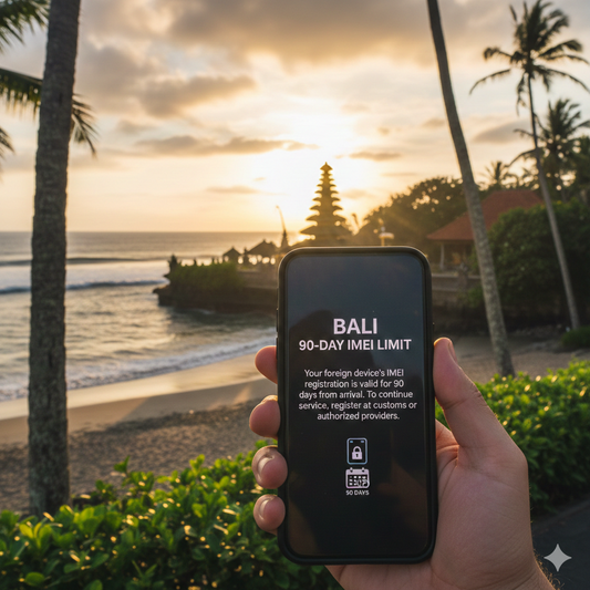 Showing Bali 90-day IMEI limit