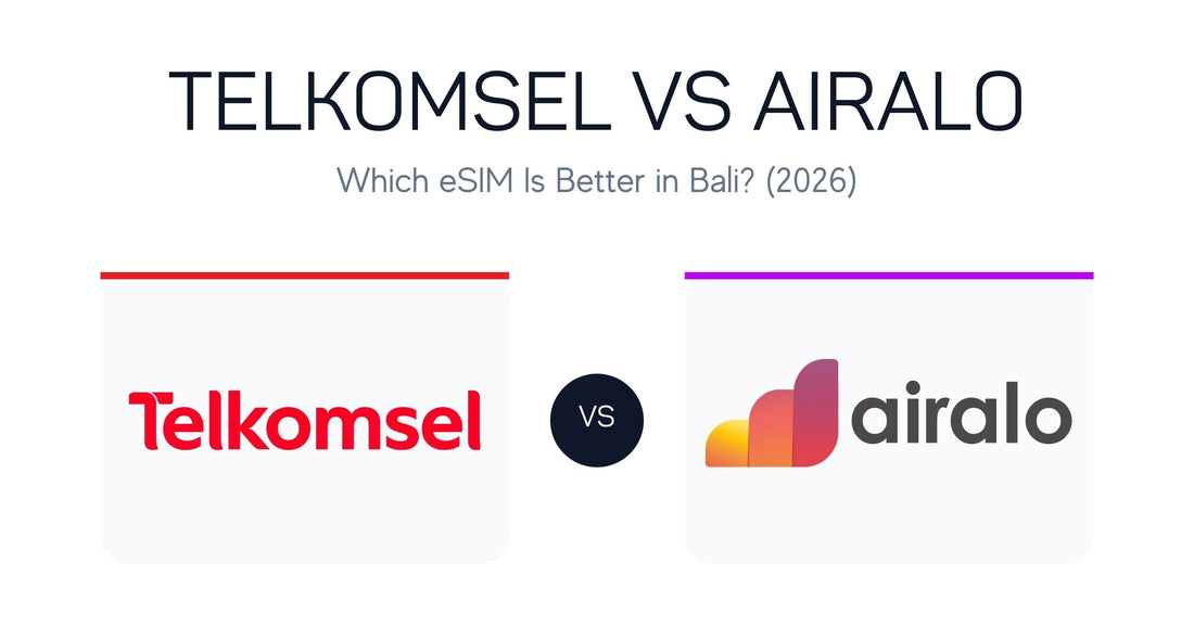 Telkomsel vs Airalo in Bali: Which eSIM Is Better in 2026? - Balitel