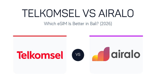Telkomsel vs Airalo in Bali: Which eSIM Is Better in 2026? - Balitel