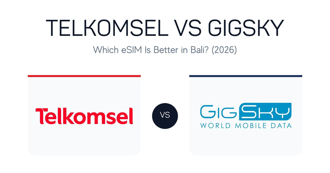 Telkomsel vs GigSky in Bali: Which eSIM Is Better in 2026? - Balitel