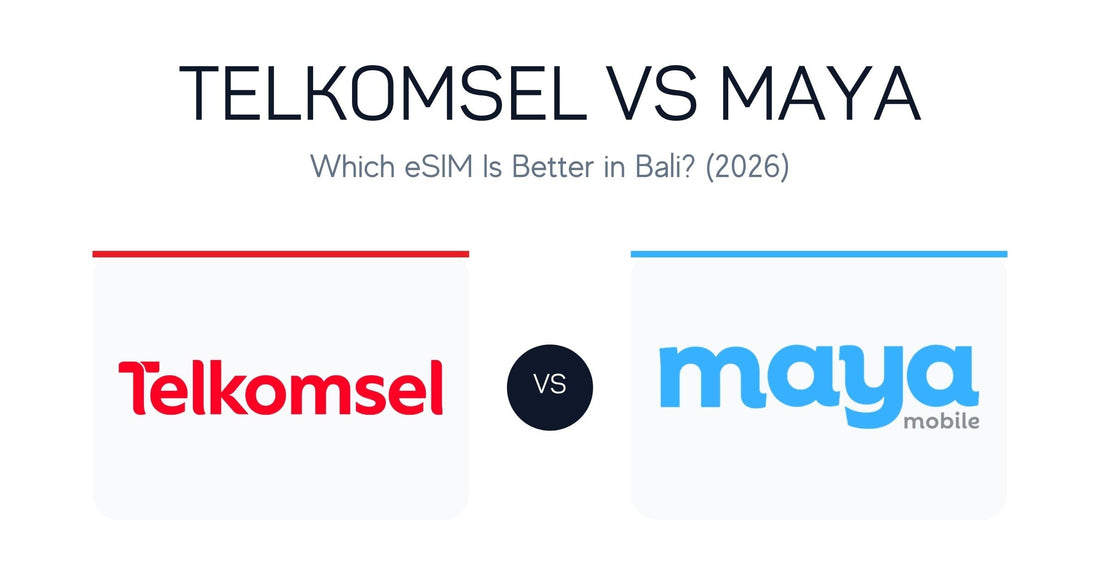 Telkomsel vs Maya in Bali: Which eSIM Is Better in 2026? - Balitel