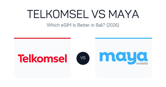 Telkomsel vs Maya in Bali: Which eSIM Is Better in 2026? - Balitel