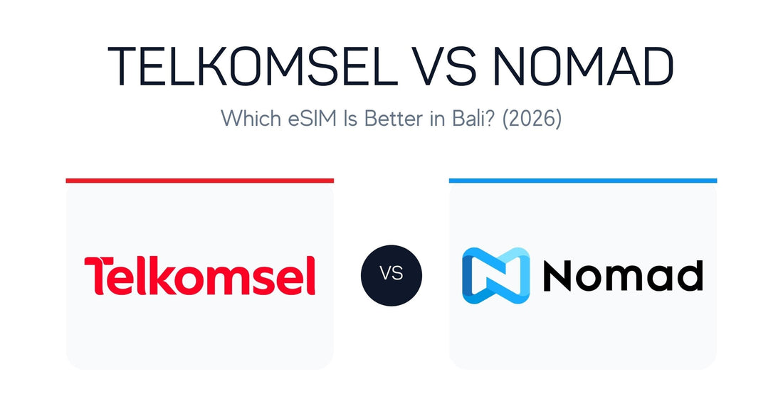 Telkomsel vs Nomad in Bali: Which eSIM Is Better in 2026? - Balitel