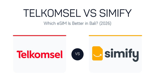 Telkomsel vs Simify in Bali: Which eSIM Is Better in 2026? - Balitel