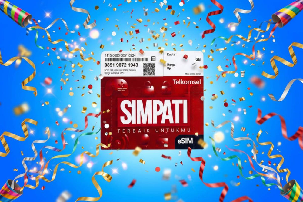 Balitel Telkomsel SIM Card eSIM Indonesia Bali