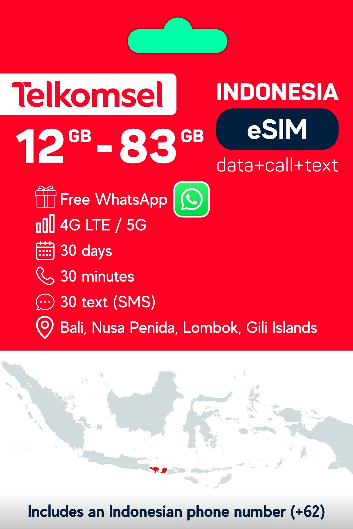 Bali eSIM by Telkomsel