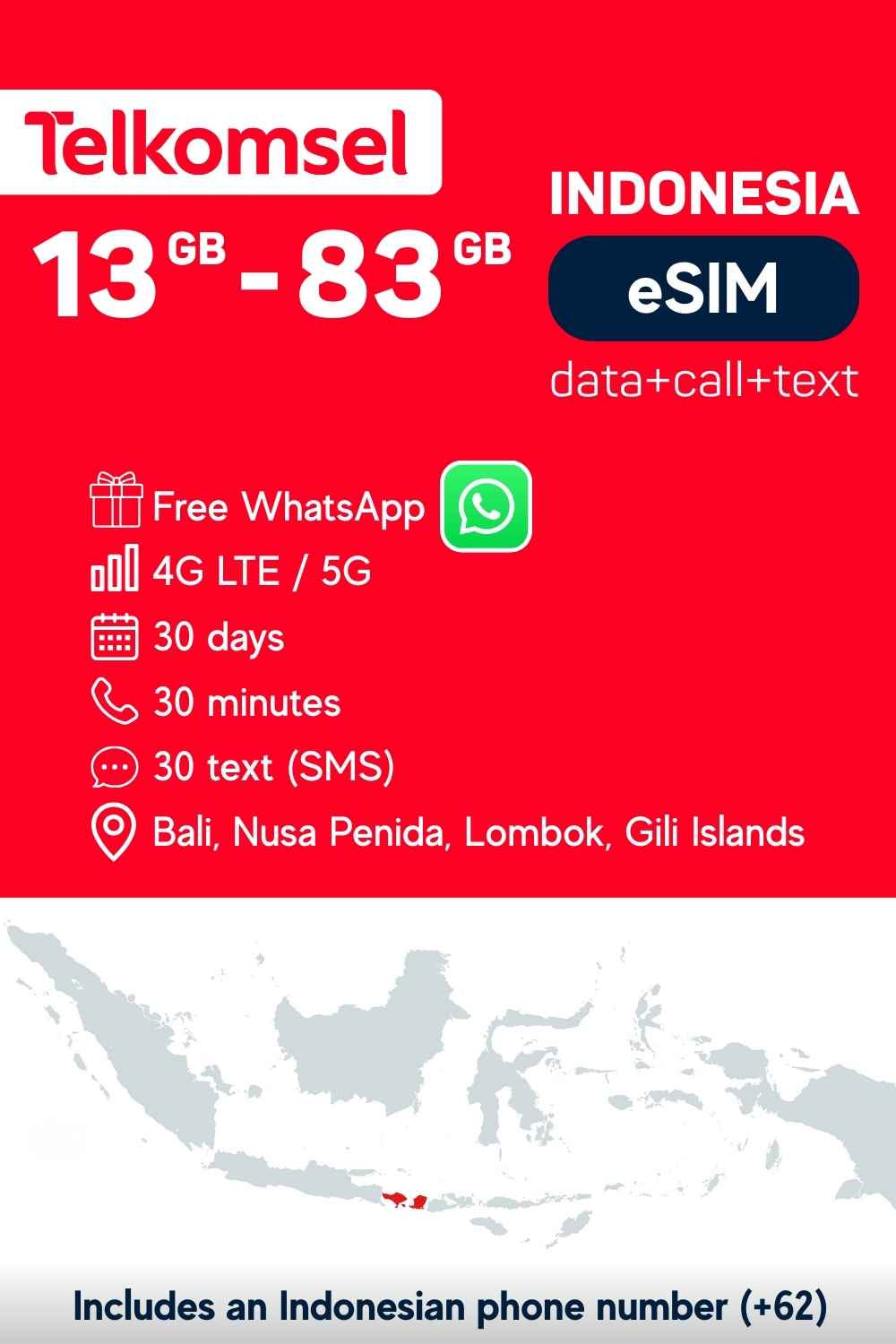 Bali eSIM by Telkomsel