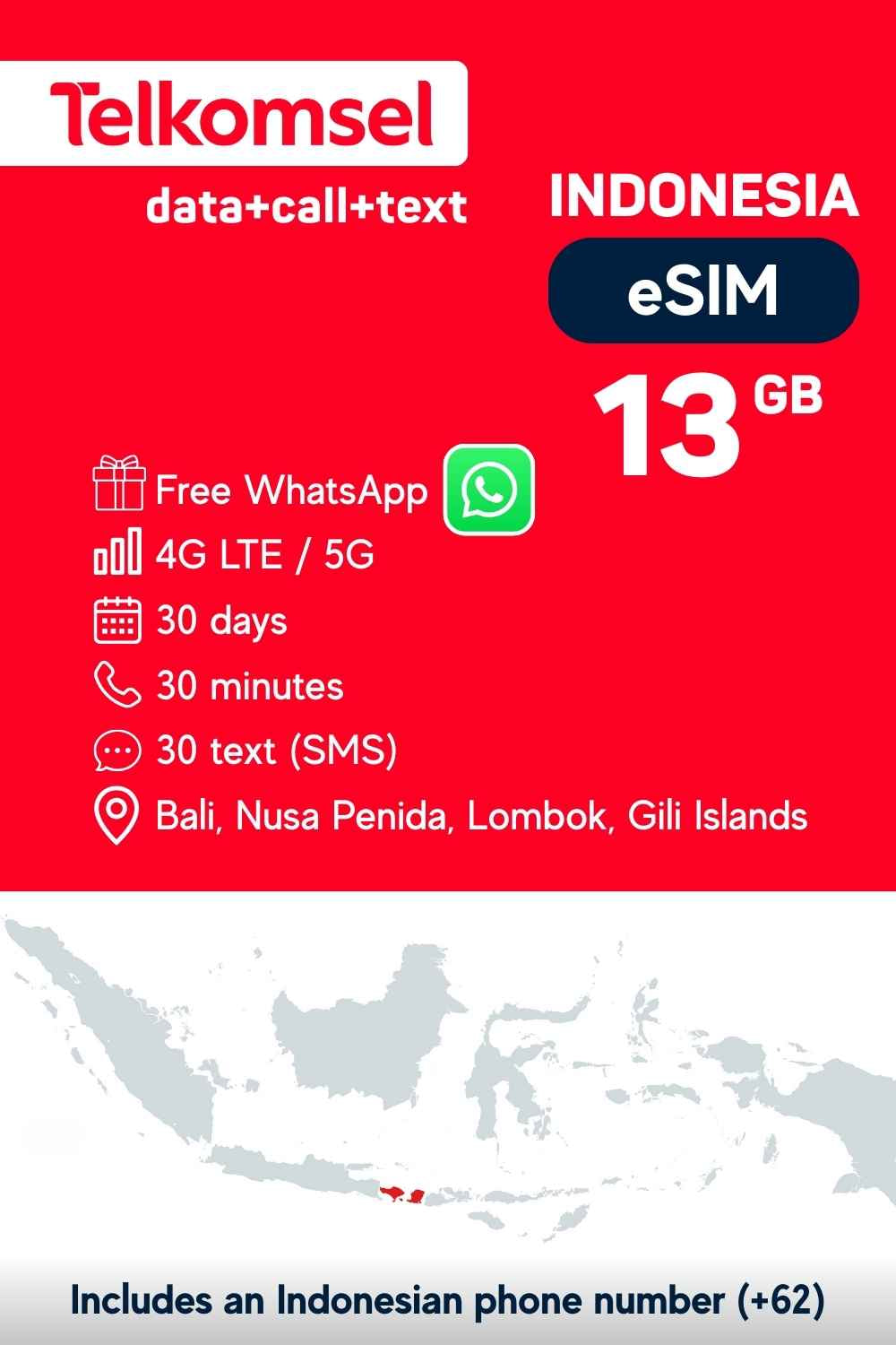 Bali eSIM by Telkomsel