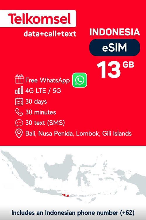 Bali eSIM by Telkomsel