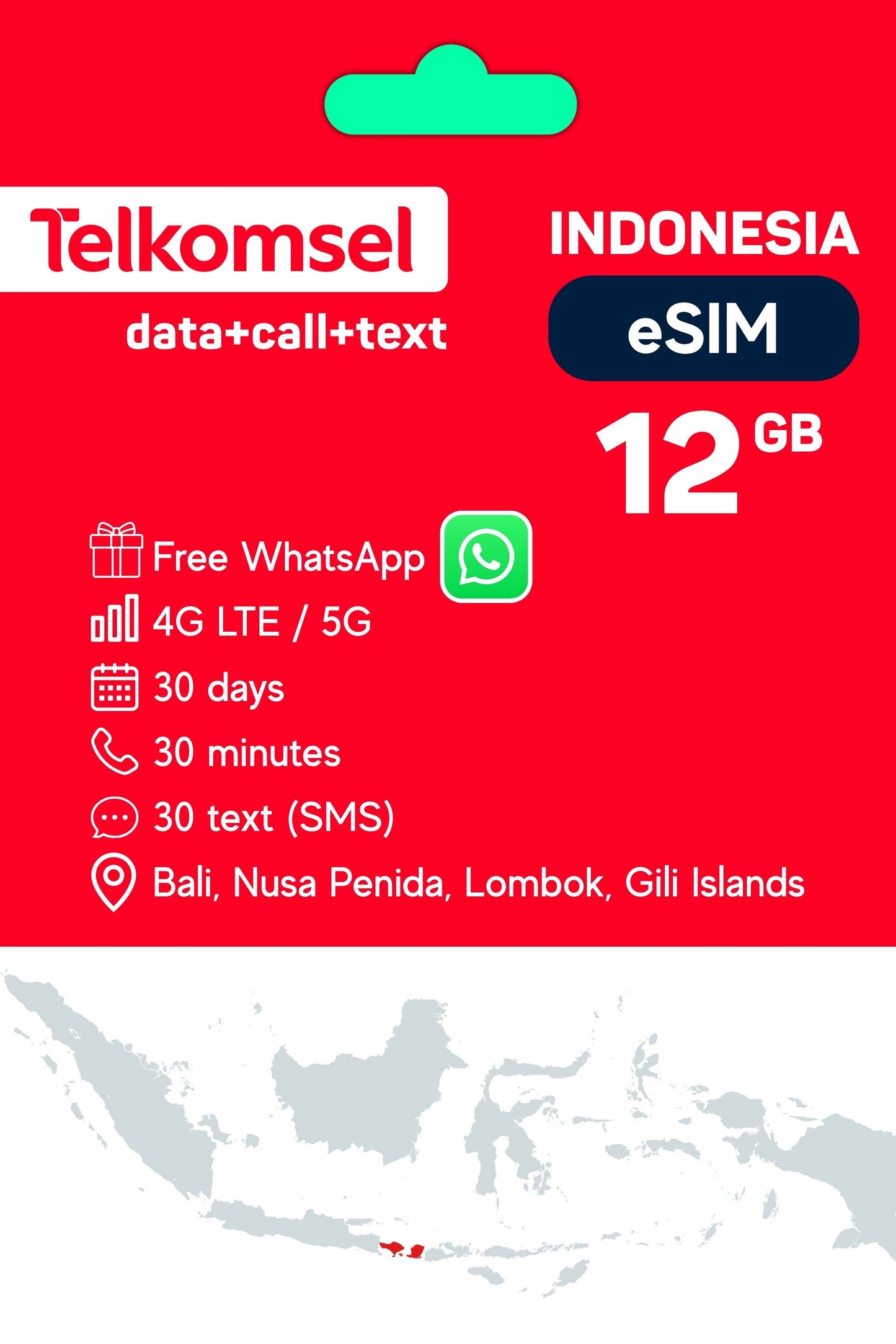 Bali eSIM by Telkomsel