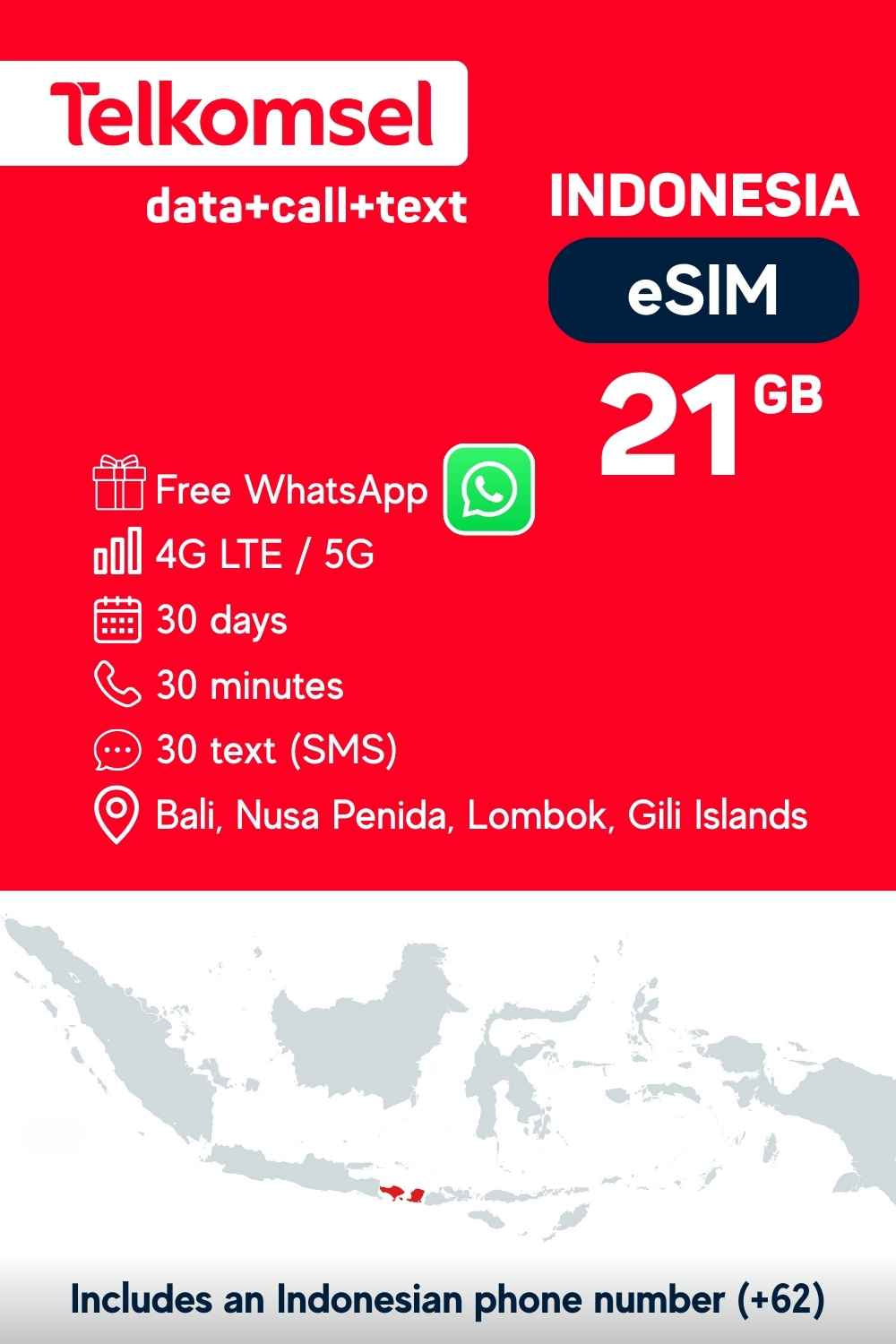 Bali eSIM by Telkomsel
