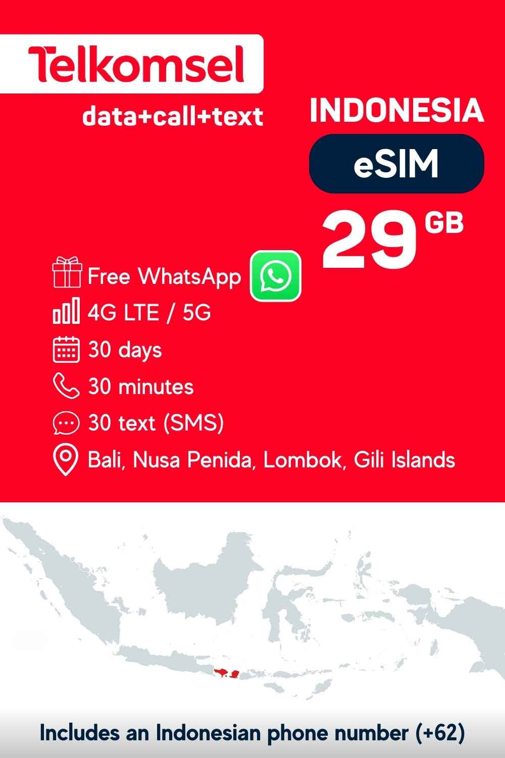 Bali eSIM by Telkomsel
