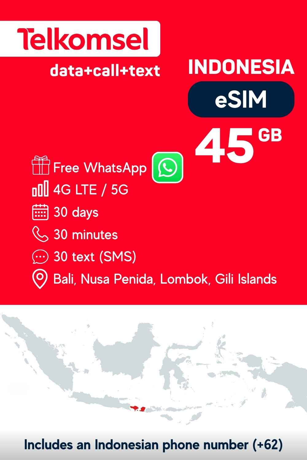 Bali eSIM by Telkomsel