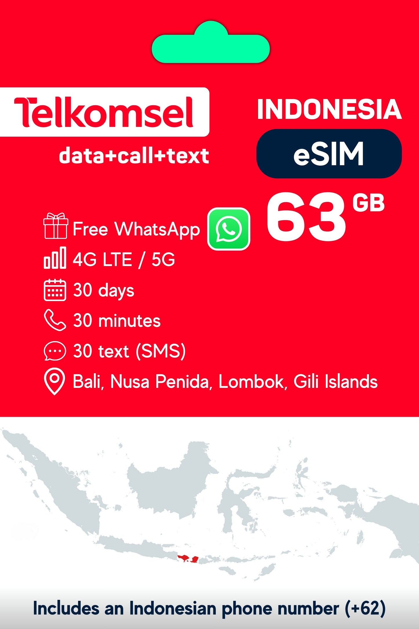 Bali eSIM by Telkomsel